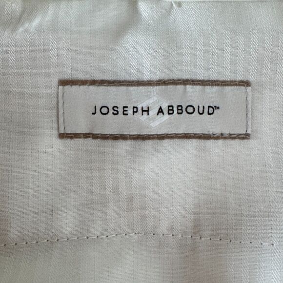 New Joseph Abboud Flat Front Hemmed 100% Linen Dress Pants Men's Size 36 x 30 - Picture 8 of 10